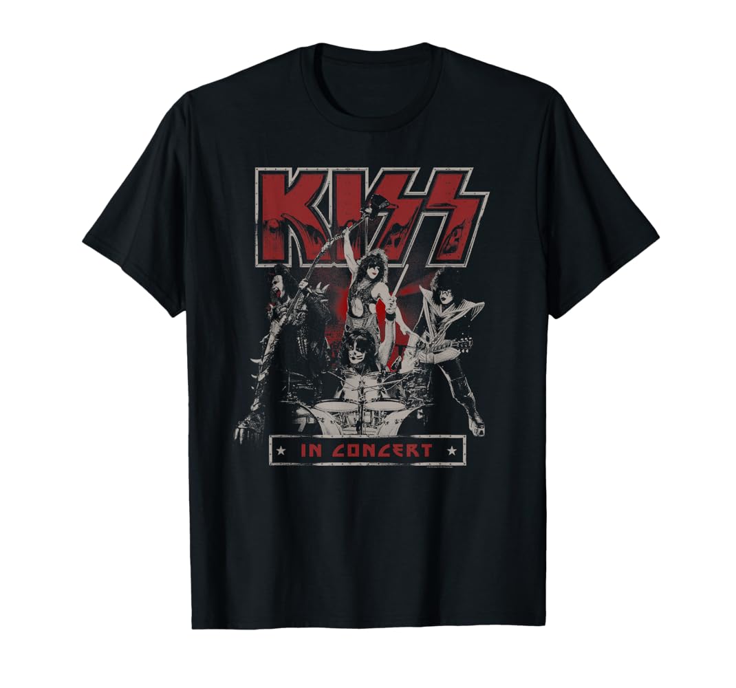 キズ　ライブTシャツ Amazon.co.jp: KISS-ライブ・イン・コンサート Tシャツ